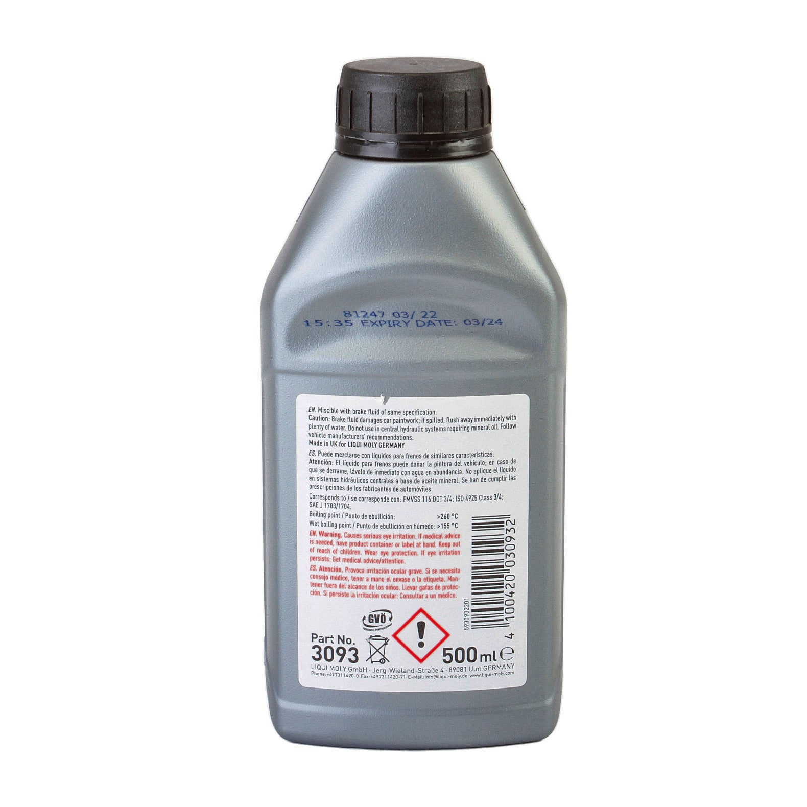 Lichid frana Liqui Moly DOT4  500ml. Liqui Moly - imagine 2