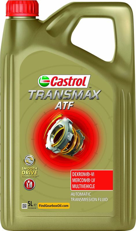 Ulei cutie viteza automata Transmax ATF Dexron VI 5L Castrol - imagine 1