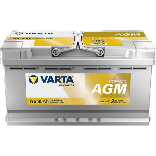 Acumulator Varta Silver  Dynamic AGM XEV A5 95 Ah Varta - imagine 1