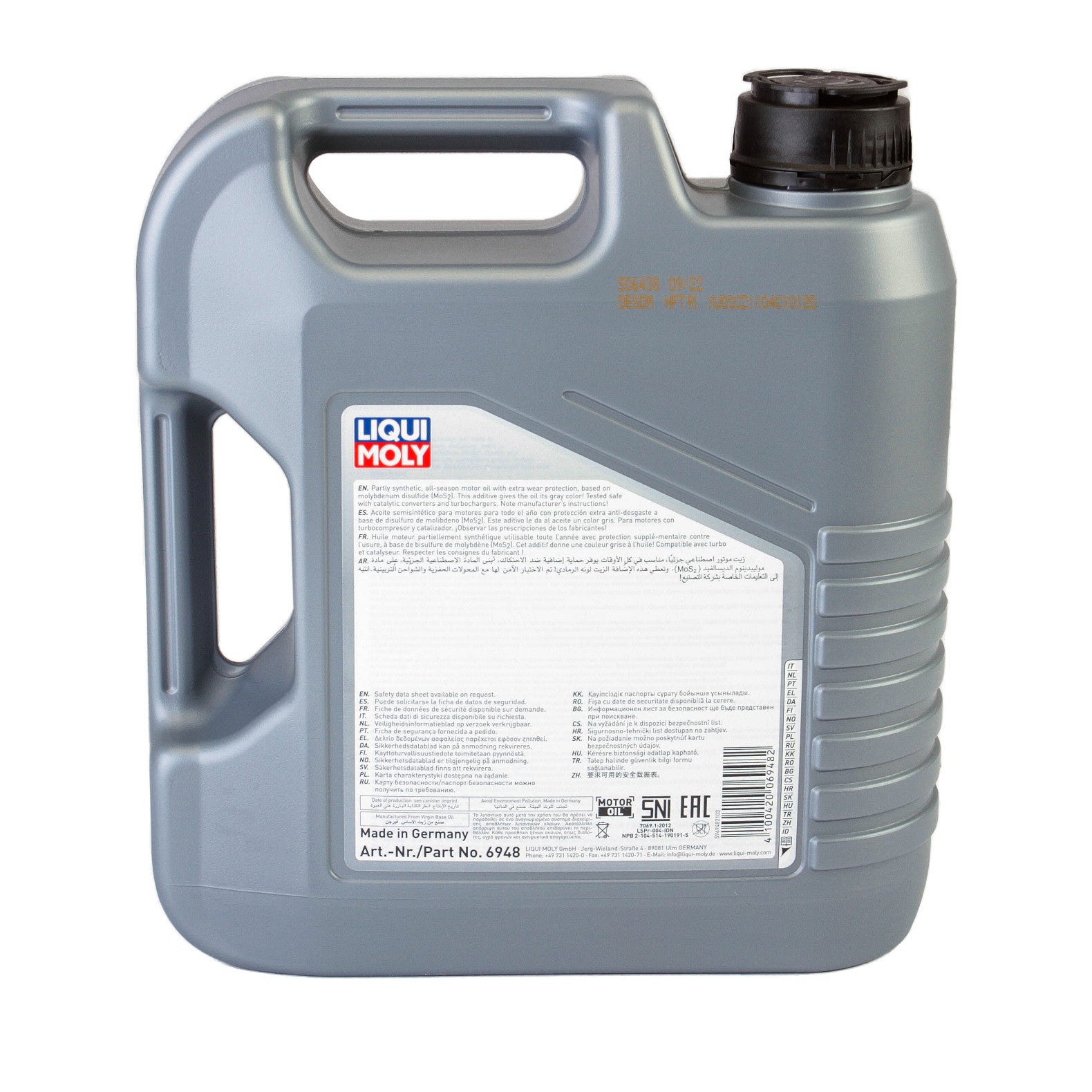 Ulei motor Liqui Moly MOS2 Leichtlauf 10W40 (2627) (6948) 4L Liqui Moly - imagine 3