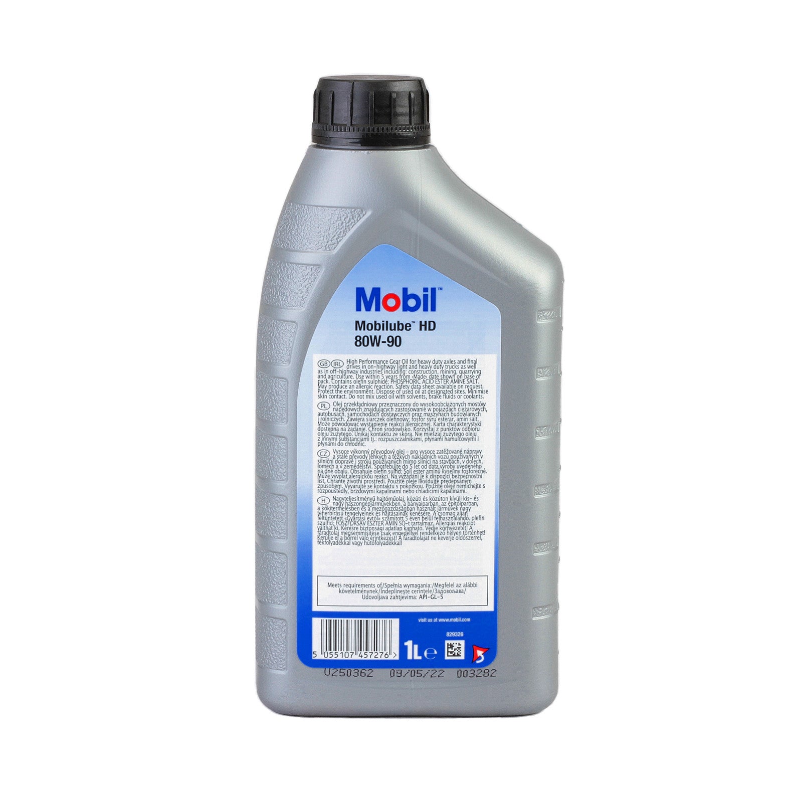 Ulei cutie Mobil Lube HD 80W90  1L Mobil - imagine 3