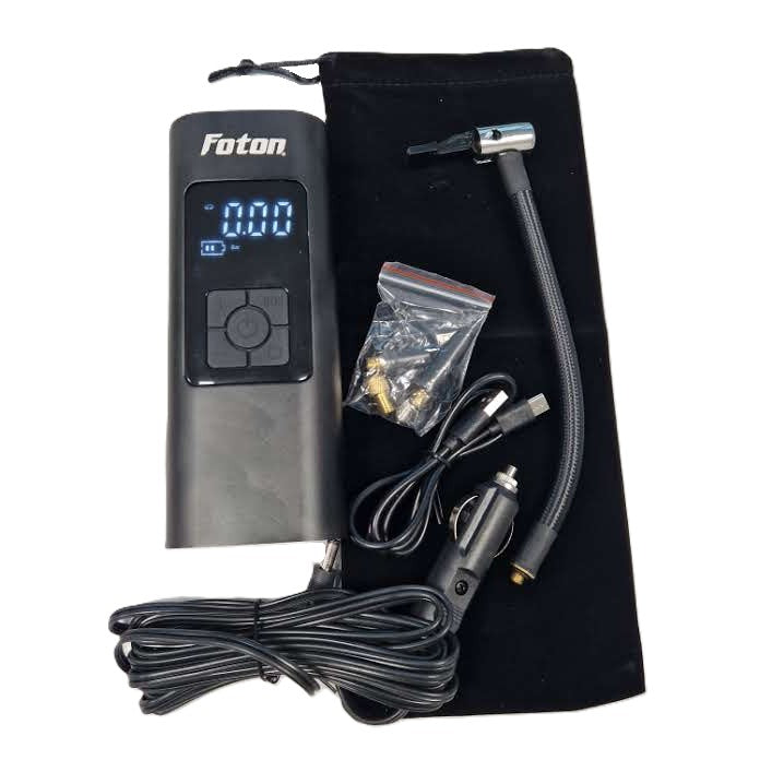 Compresor cu acumulatorFoton CAW-025 12V+USB 10bar Foton - imagine 1