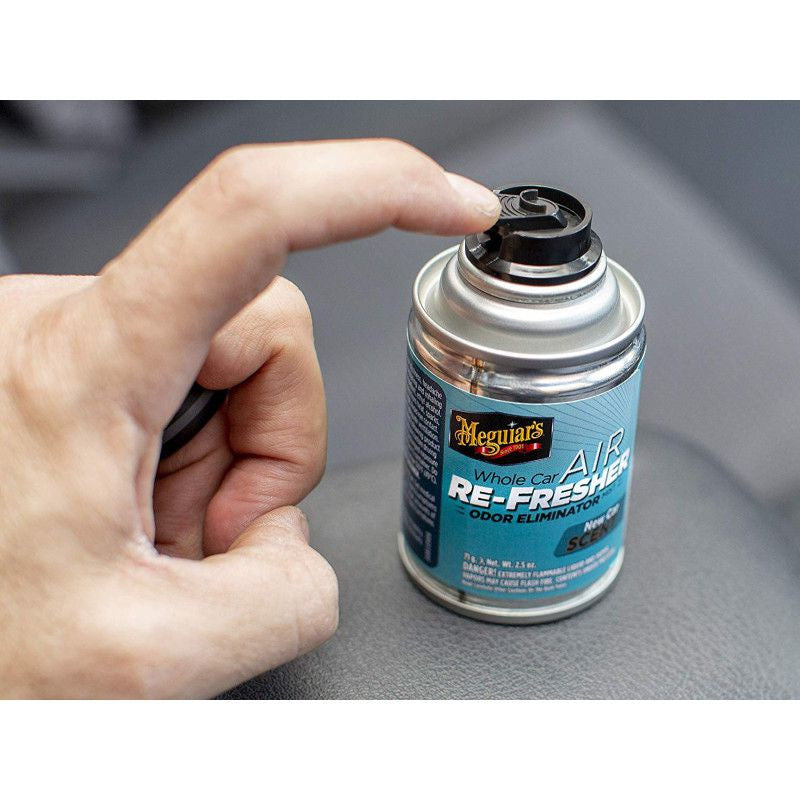 Spray Curatare Aer Conditionat Meguiars Air Re-Fresher New Car Scent Meguiar's - imagine 4