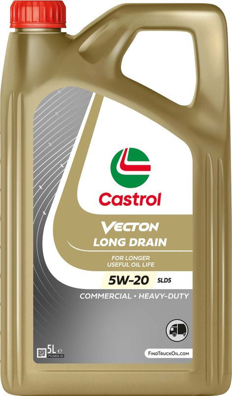 Ulei motor camion Castrol Vecton Long Drain SLD5 5W20 5L Castrol - imagine 1