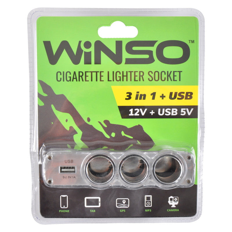 Priza brichetă 12V Winso 3 în 1 Winso - imagine 3