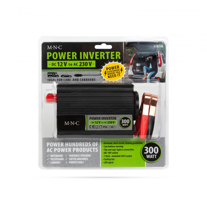 MNC - Invertor de tensiune 12 V/230 V - 300W Carguard - imagine 3