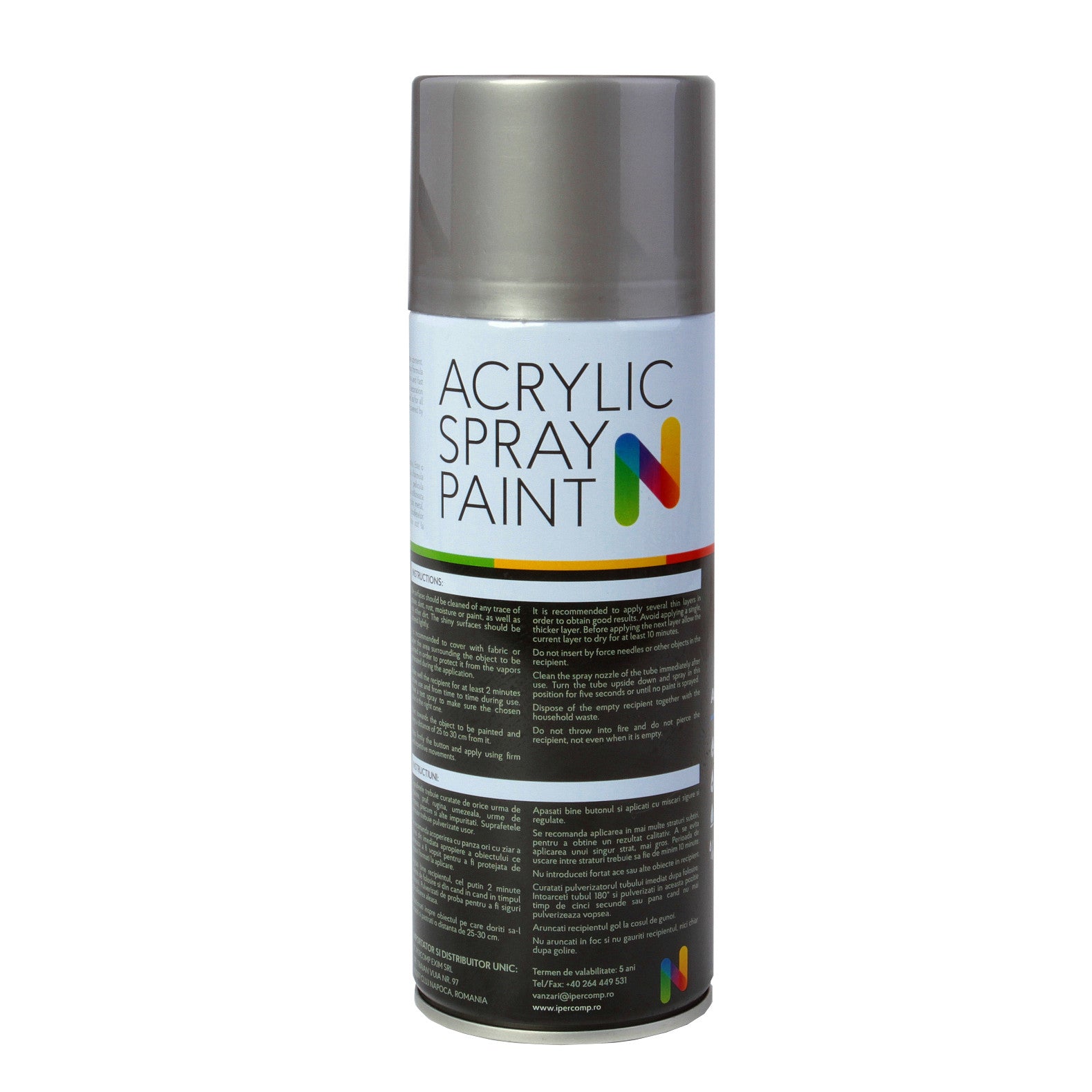 Spray grund Gri 450 ml Noxaro - imagine 3
