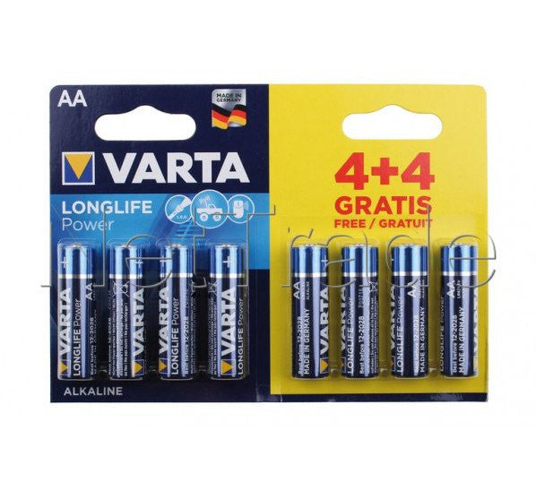 Baterie Varta LongLife Power AA - LR6 1.5V (Alcalina) 8 buc Varta - imagine 1