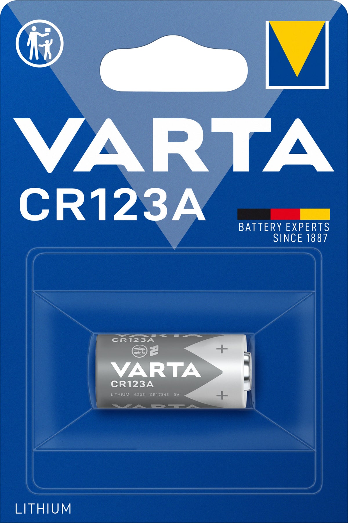 Baterie Varta Lithium CR123A 3V Varta - imagine 1
