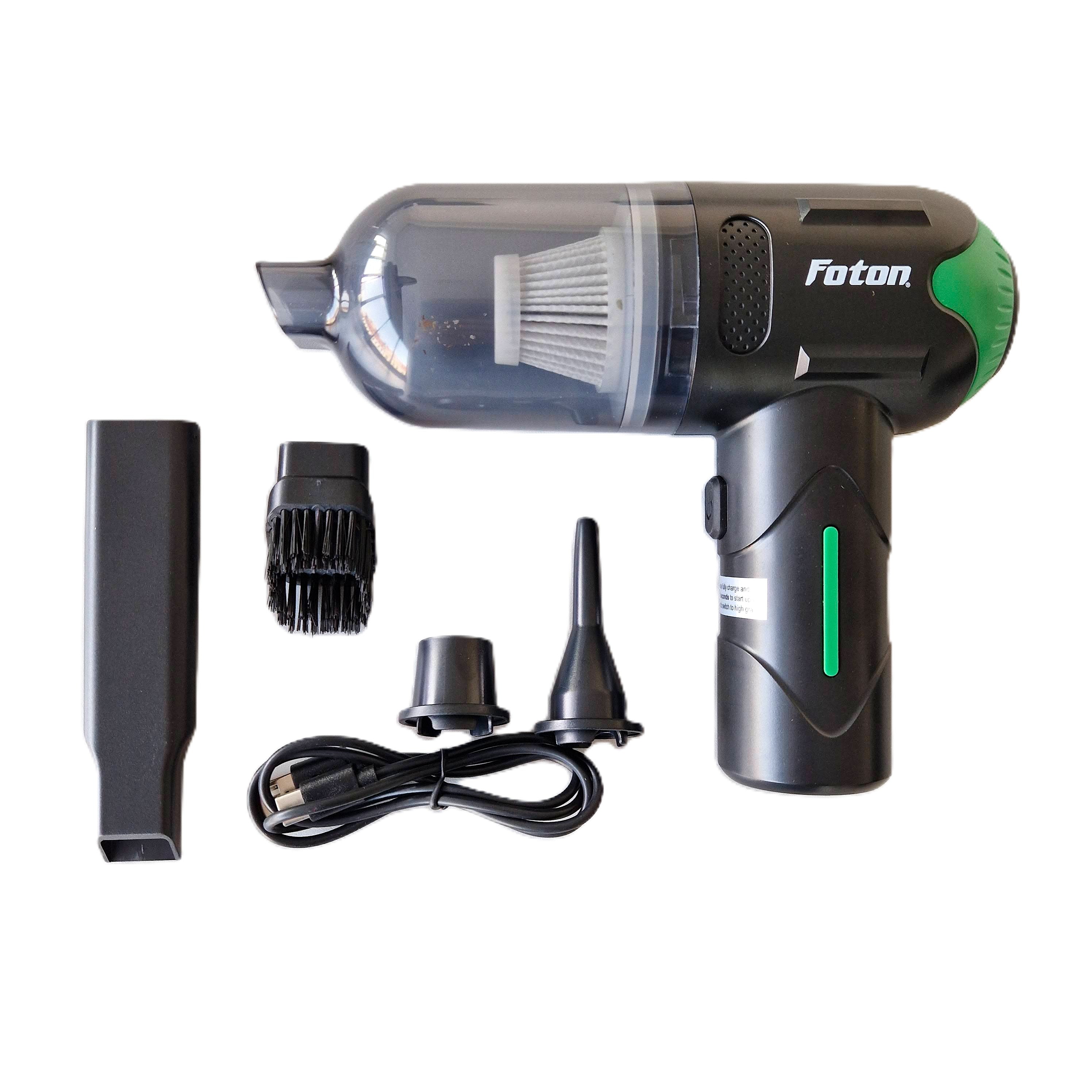 Mini Aspirator auto Foton AA119 USB-C 50W Foton - imagine 1