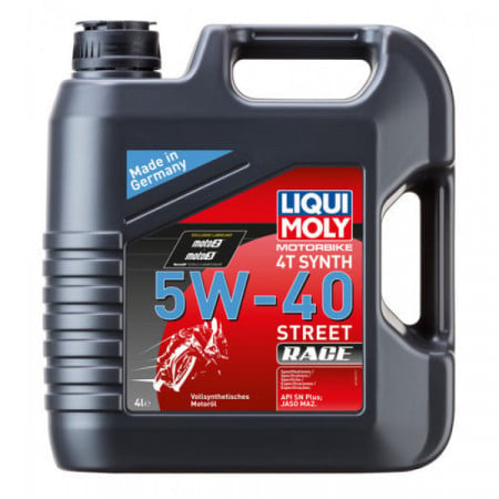 Ulei moto Liqui Moly Motorbike 4T 5W40 Street Race 4L Liqui Moly - imagine 1