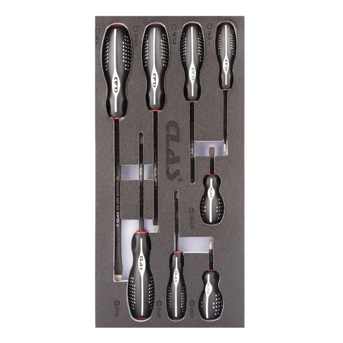 Dulap scule echipat cu 154 piese 6 sertare Clas - imagine 6
