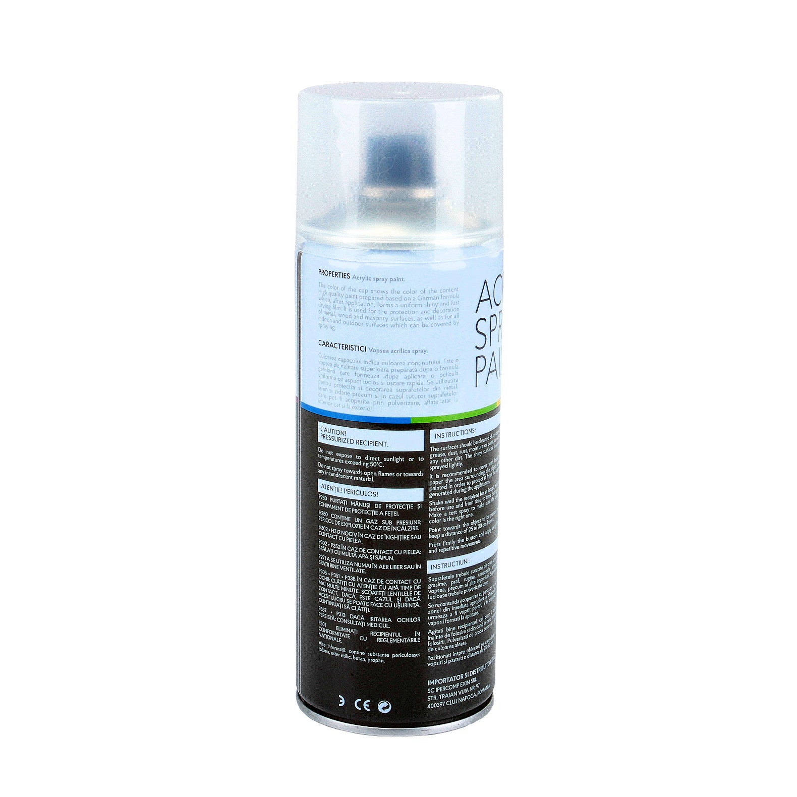 Spray lac protectie transparent 450 ml Noxaro - imagine 2
