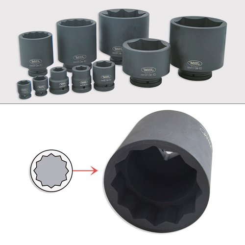 TUBULARA IMPACT 1/2` XZN 36 MM JBM