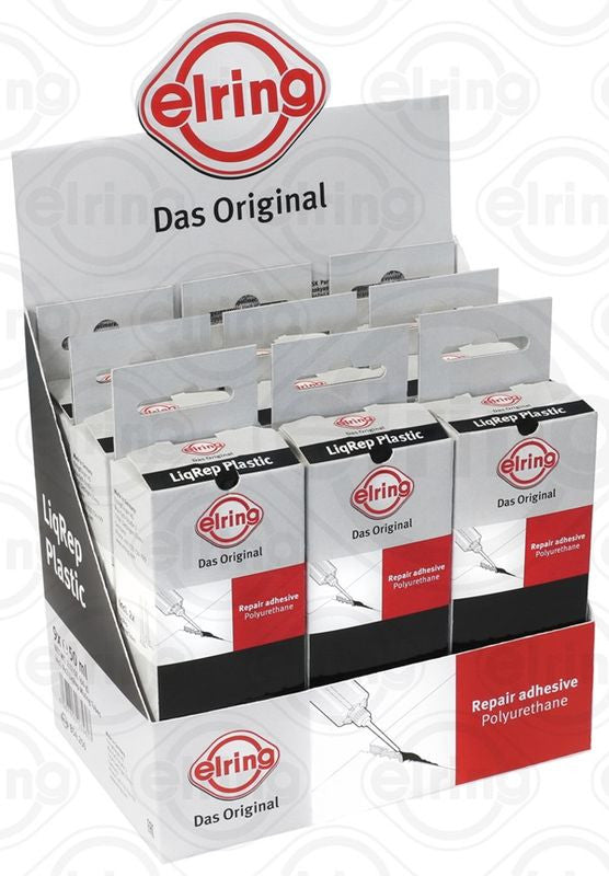Adeziv pentru caroserie - LiqRep Plastic - Adeziv poliuretanic bicomponent cu întărire  rapidă Elring - imagine 2