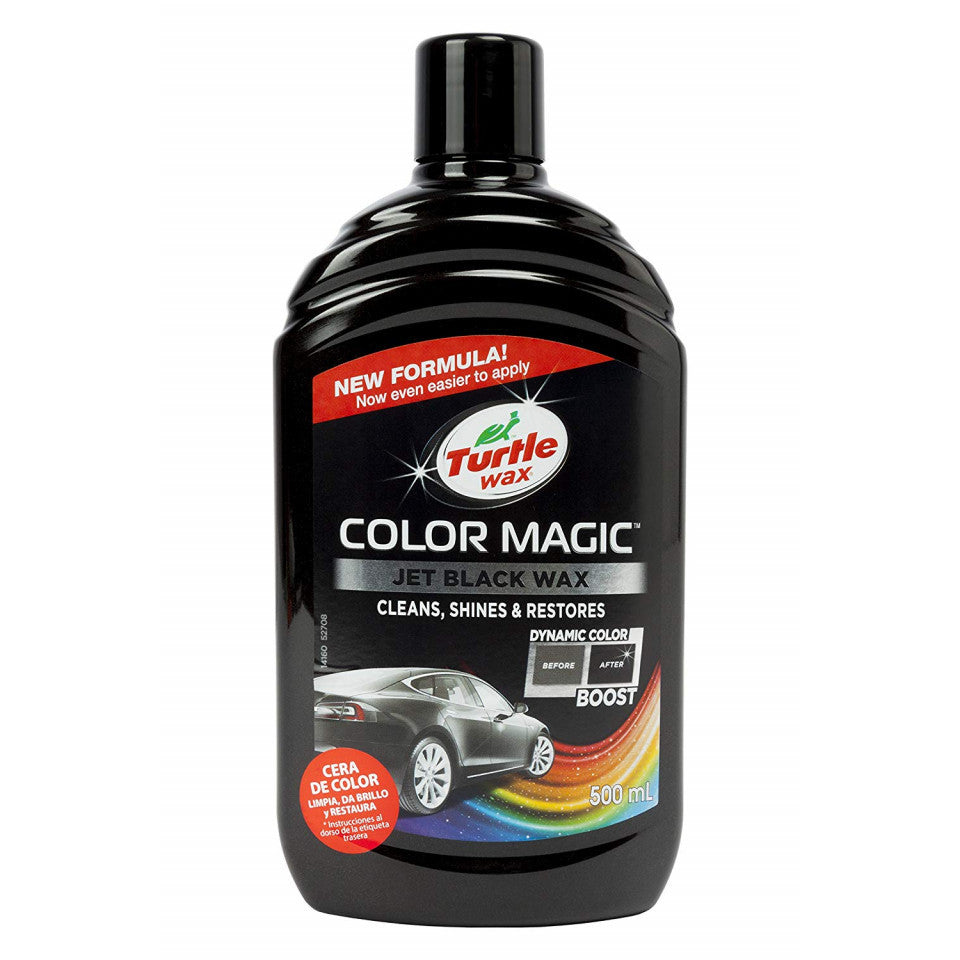 Pasta polish Turtle Wax Color Magic Black Wax 500 ml Turtle Wax - imagine 1
