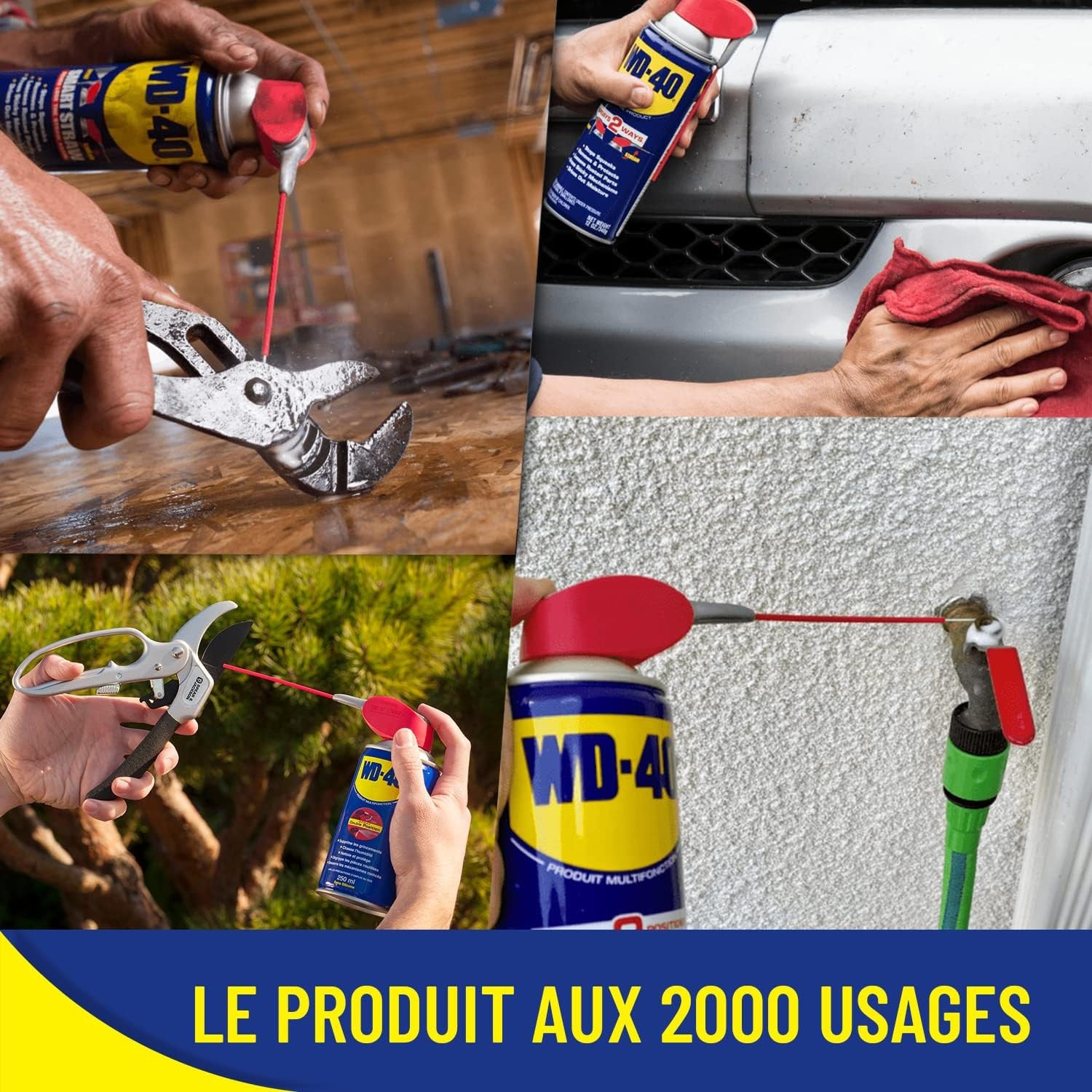 Lubrifiant multifunctional WD-40 Smart Straw 250ml WD40 - imagine 4