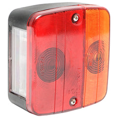 Lampa stop stanga/dreapta spate remorca/camion - cu iluminare placuta inmatriculare 105x97x49mm BRECKNER GERMANY - imagine 1