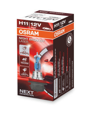 Bec Osram Night Breaker Laser Next Generation H11 12V 55W PGJ19-2 Osram - imagine 1