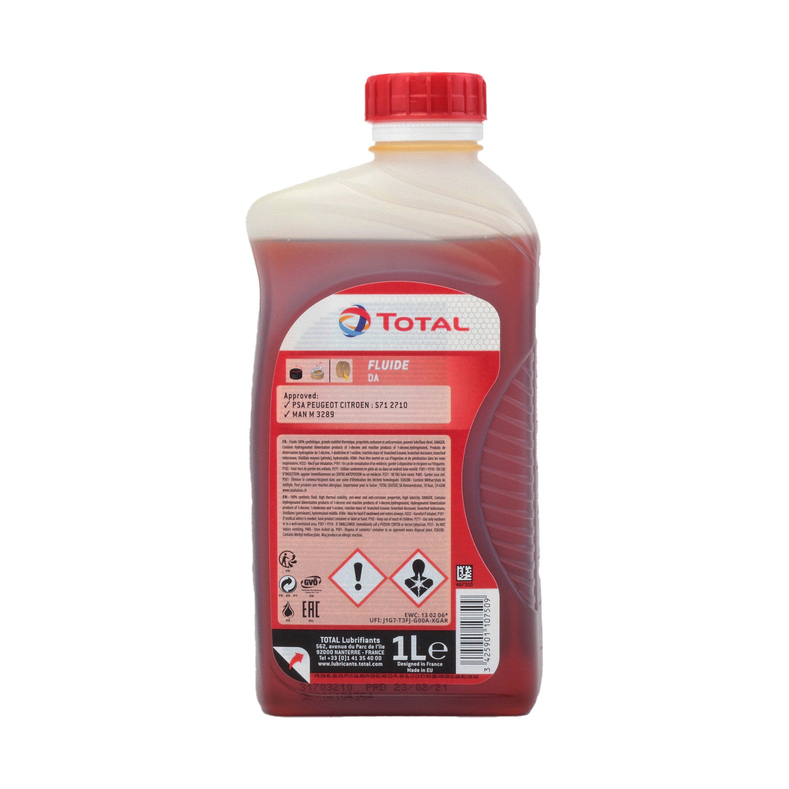 Ulei servodirectie Total Fluide DA  1L Total - imagine 2
