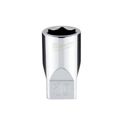 Cheie tubulara 1/4", scurta, 10mm Milwaukee - imagine 1