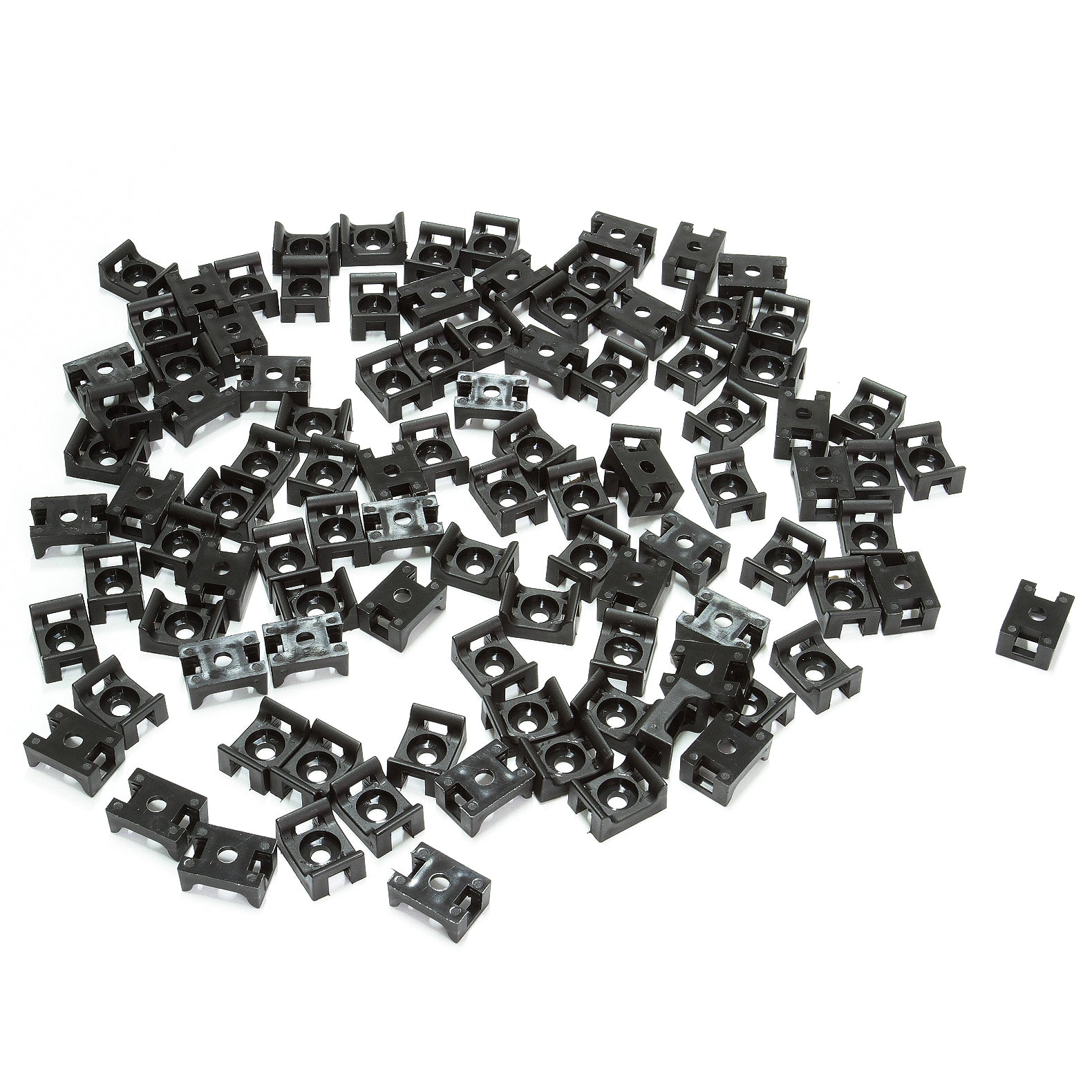 Suport montare surub negru 17.6x12.9x8.3 mm 100 buc MTR - imagine 2