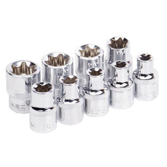 Set tubulare Torx1.2'' CrV 9 bucati Neo Tools - imagine 3