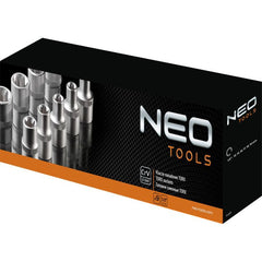 Set tubulare Torx1.2'' CrV 9 bucati Neo Tools - imagine 2