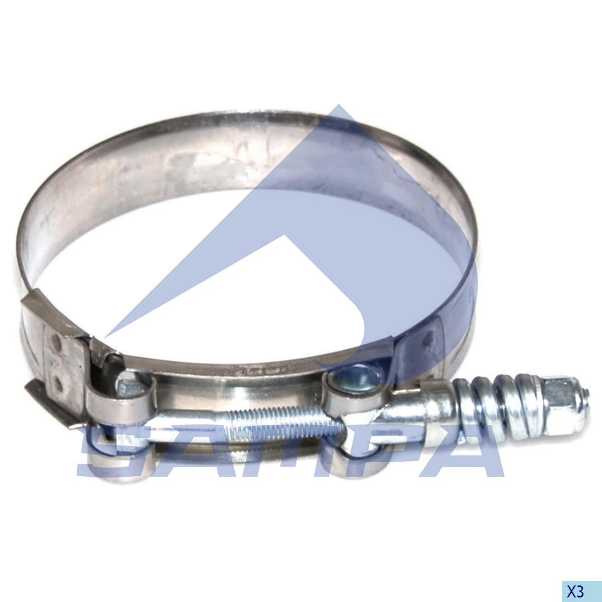 Colier furtun intercooler Mercedes Sampa - imagine 1