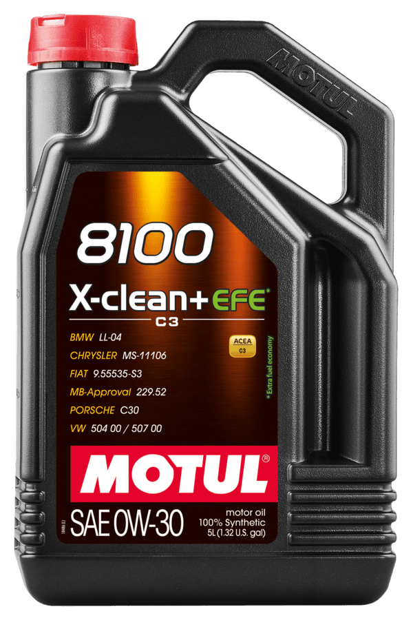 Ulei motor turisme Motul 8100 X-Clean+ EFE 0W30 5L Motul - imagine 1