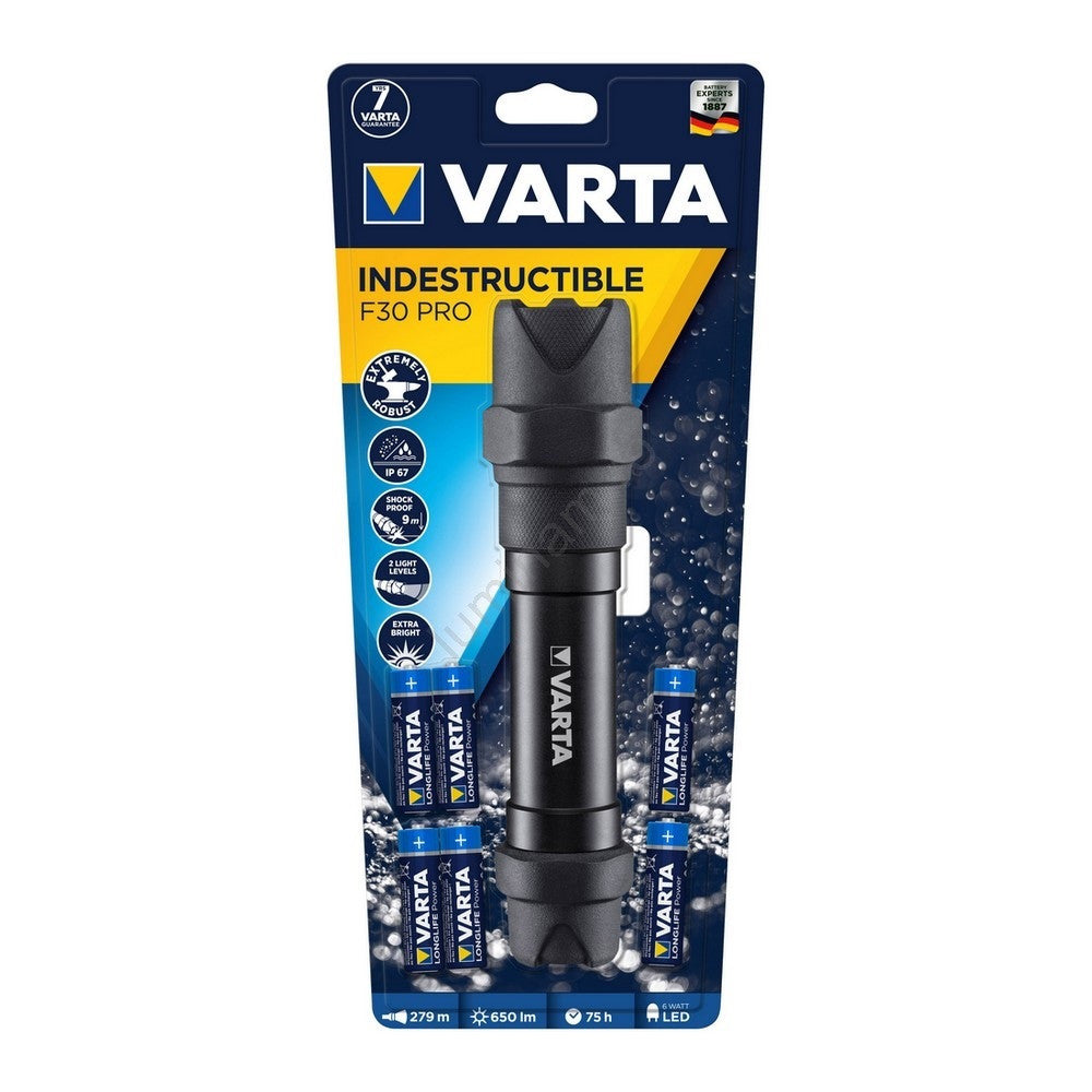 Lanterna Varta Indestructible F30Pro LED/6W/6xAA Varta - imagine 1
