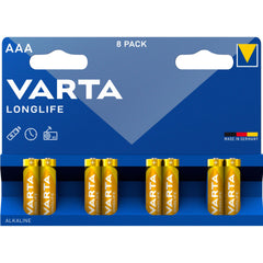 Baterie Varta Longlife AAA Blister 8 buc Varta - imagine 1
