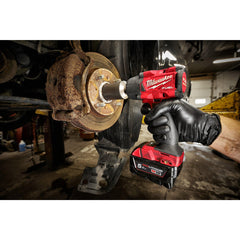 Cheie de impact Milwaukee 1/2″ 745Nm 18V M18FMTIW2F12-502X, M18 FUEL, , 2 x M18 B5 acumulator, M12-18 FC încărcător, cutie HD Milwaukee - imagine 2