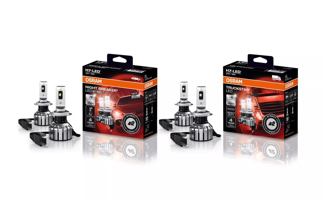 Bec Led Osram Truckstar Night Breaker Led H7 Osram - imagine 1