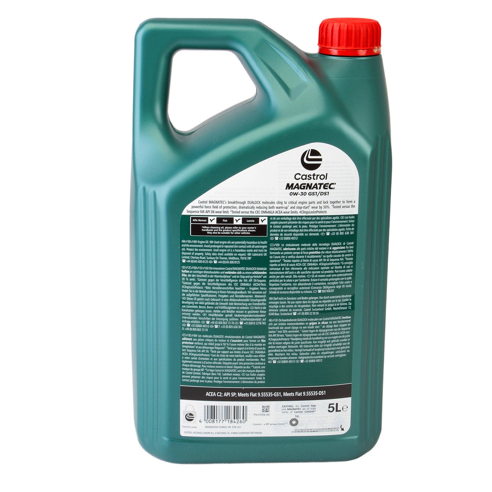 Ulei motor Castrol Magnatec 0W30 GS1/DS1 5L Castrol - imagine 3