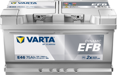 Acumulator Varta Dynamic EFB 75 Ah Start-Stop Varta - imagine 3