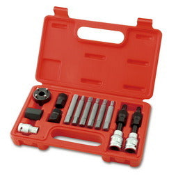 Kit demontare fulii alternator (13 buc) Toptul - imagine 1