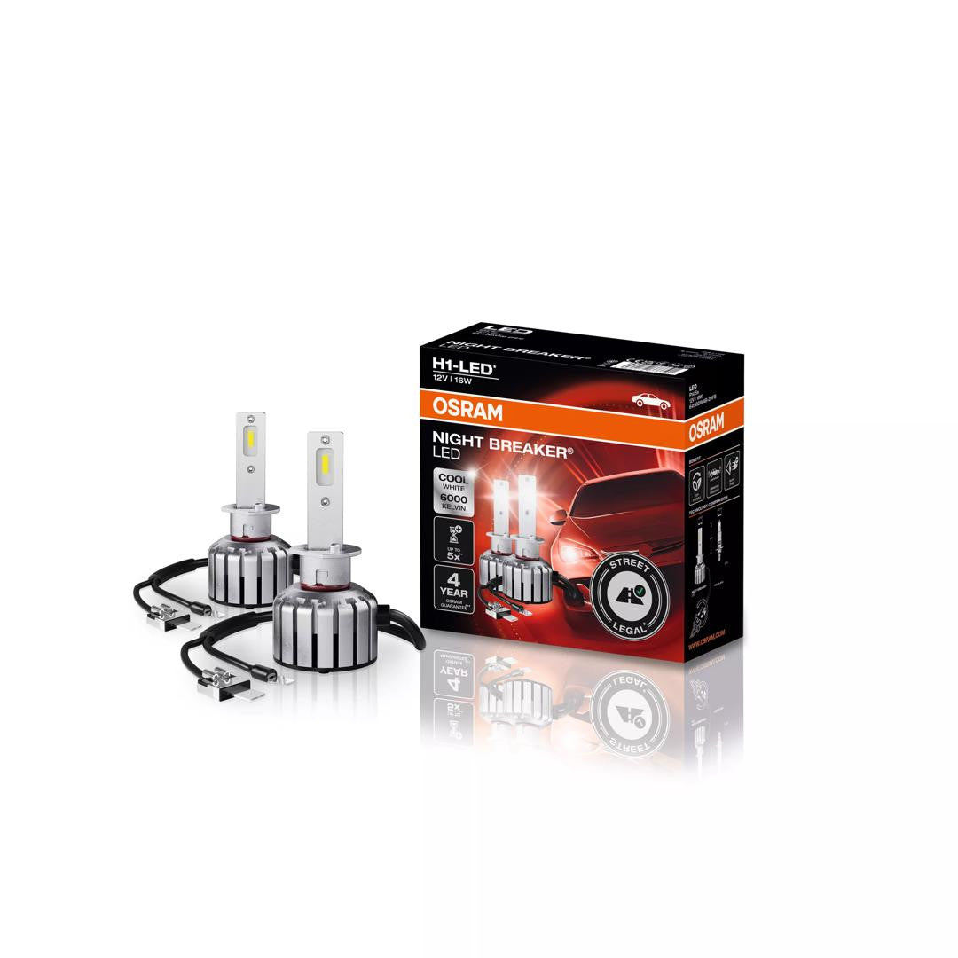Bec Led Osram Night Breaker H1 P14,5s Osram - imagine 8