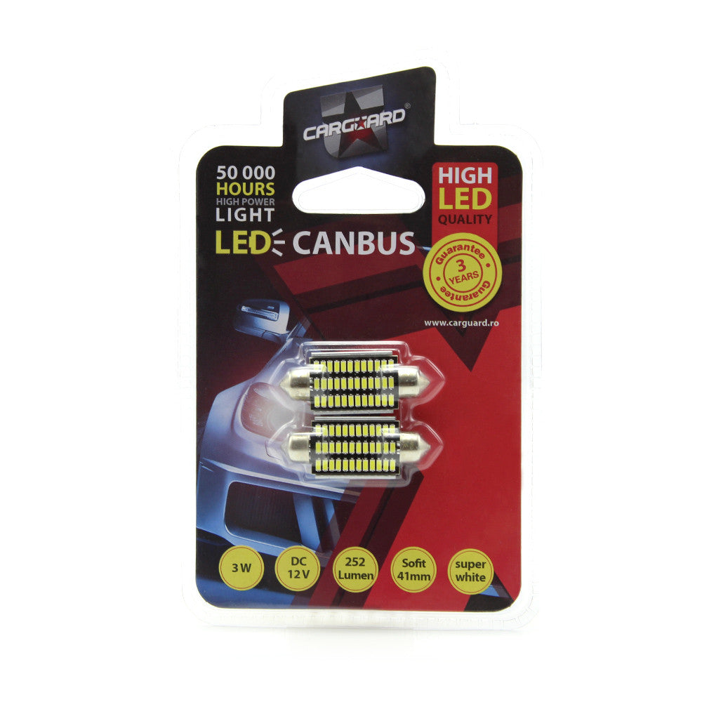 Bec MTR C5W 12V 3W Set 2 buc Carguard - imagine 5