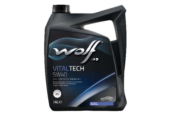 Ulei motor turisme Wolf VitalTech 5W40 4L Wolf - imagine 1