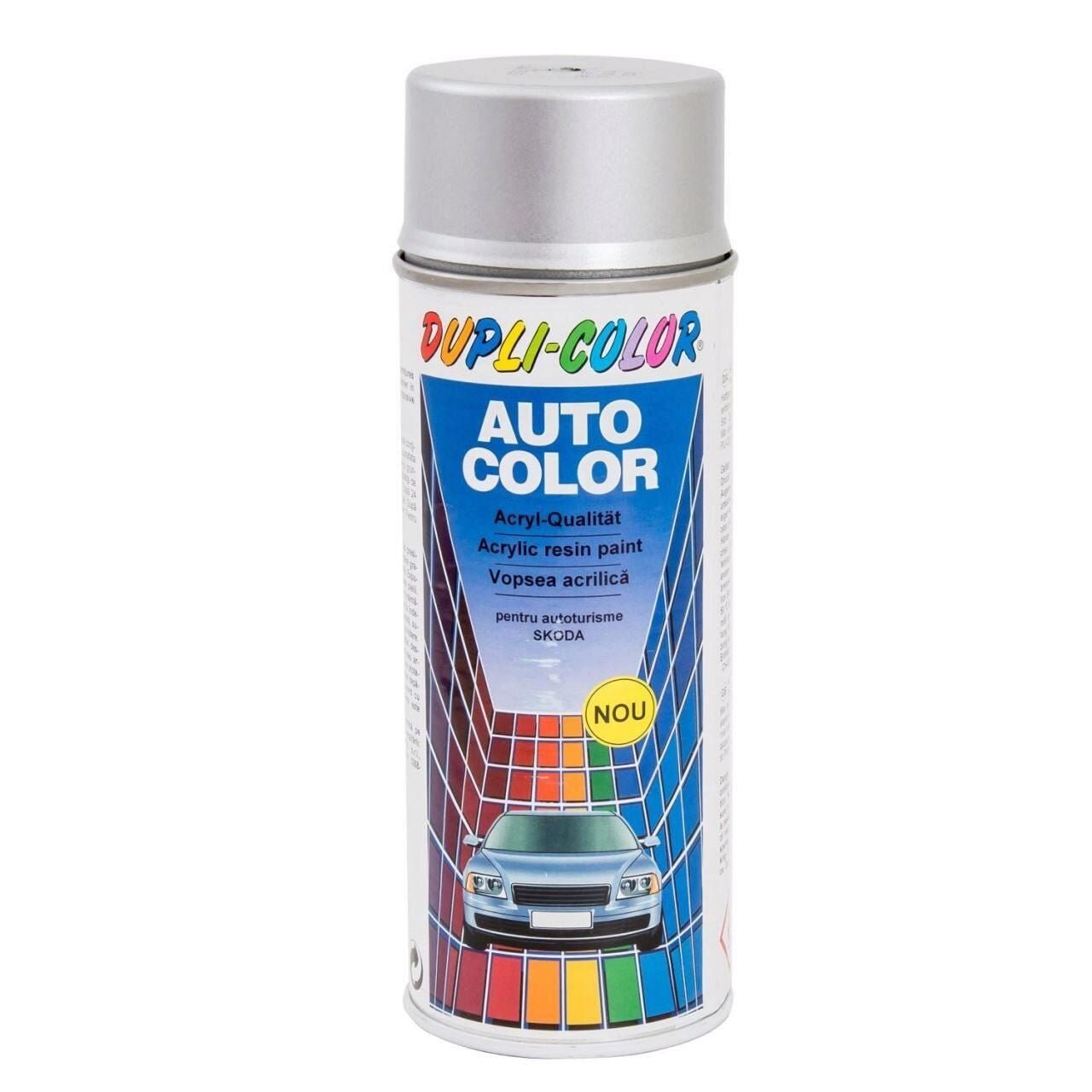 Spray auto Skoda Argint Briliant 9156 c Motip - imagine 1