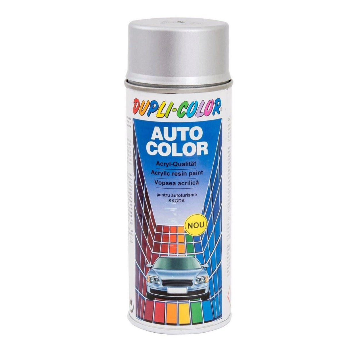 Spray auto Skoda Argint Briliant 9156 c Motip - imagine 1