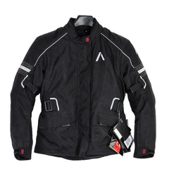 Geaca pt protectie ADRENALINE ADR VENT neagra cu alb si rosu fara cocoasa MTR - imagine 1