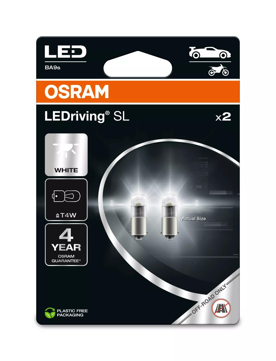 Bec Osram LEDriving SL T4W Off Road BA9s Osram - imagine 1