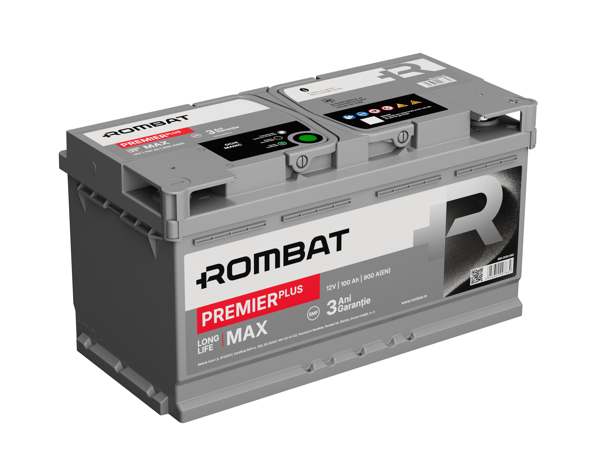 Acumulator Rombat Premier PLUS 100 Ah Rombat - imagine 4