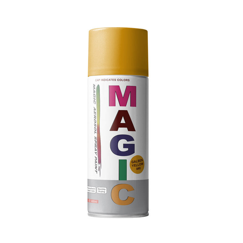 Magic - Vopsea spray Galben Taxi 440 450 ml Magic - imagine 1