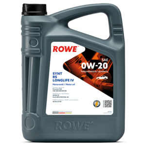 Ulei motor turisme Rowe HighTec Synt RS LL IV 0W20 5L Rowe - imagine 1