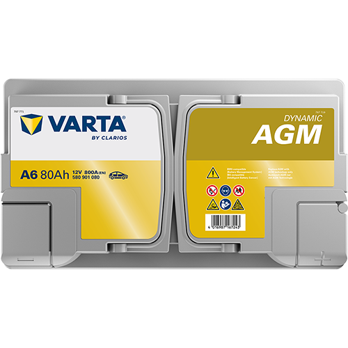 Acumulator Varta Silver Dynamic AGM 80 Ah Varta - imagine 4
