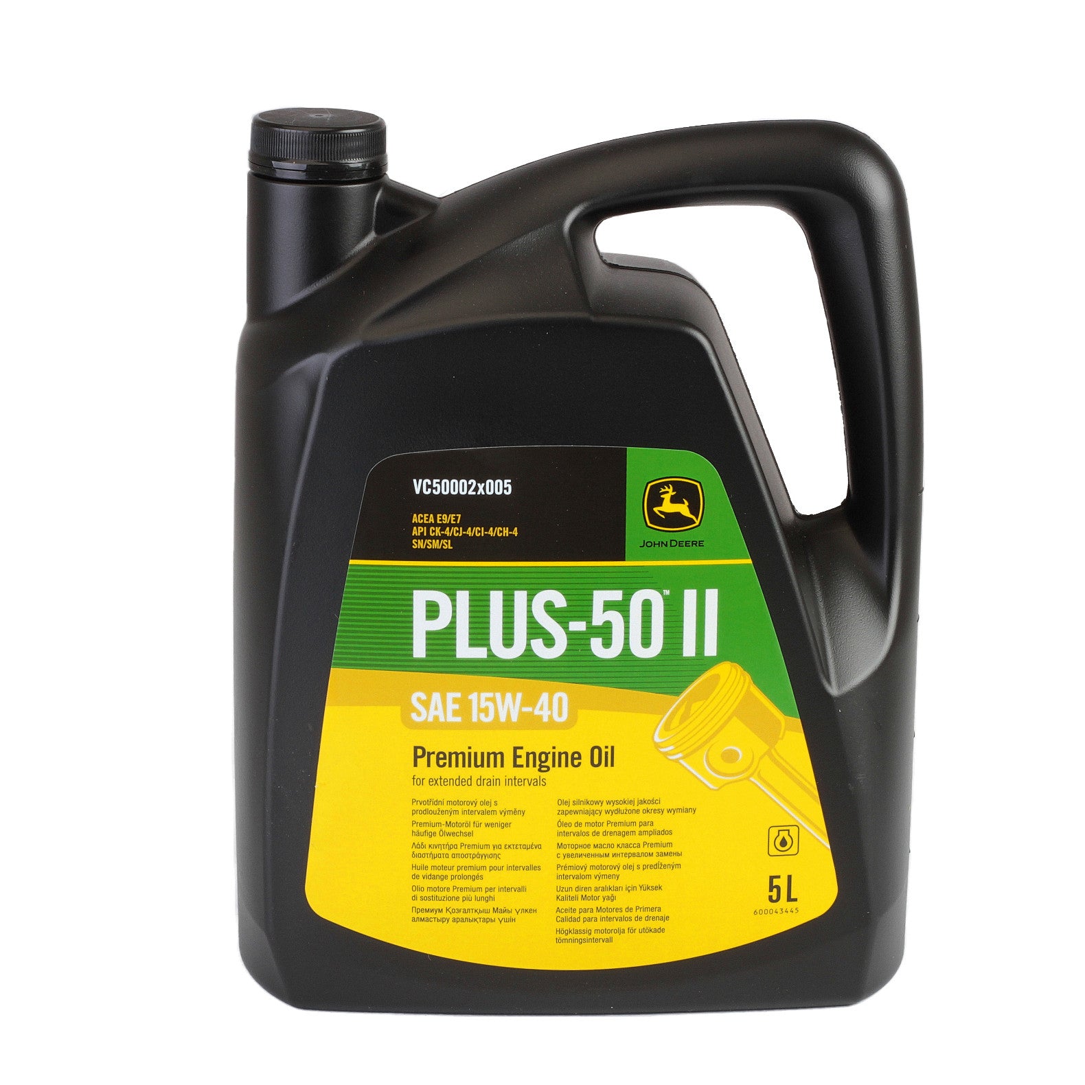 Ulei John Deere Plus-50 II 15W40  E9 5L John Deere - imagine 1