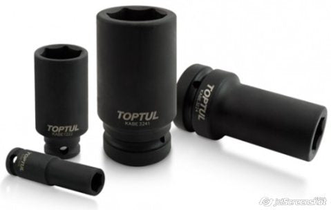 Tubulara impact 1/2 22mm Toptul - imagine 1
